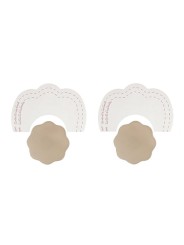 BYE BRA REALZADOR PECHOS CUBREPEZONES DE SILICONA COPA D F