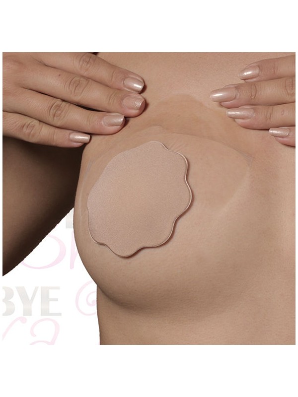 BYE BRA REALZADOR PECHOS CUBREPEZONES DE SILICONA COPA F H