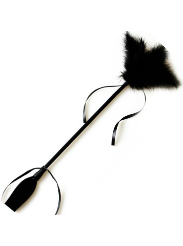 SECRETPLAY FUSTA PLUMA NEGRO