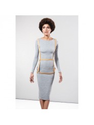 BIJOUX INDISCRETS MAZE ARNES FORMA DE VESTIDO MARRON