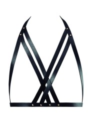 BIJOUX INDISCRETS MAZE SUJETADOR CON CORREAS NEGRO