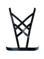 BIJOUX INDISCRETS MAZE ARNES CRUZADO CON ESCOTE NEGRO