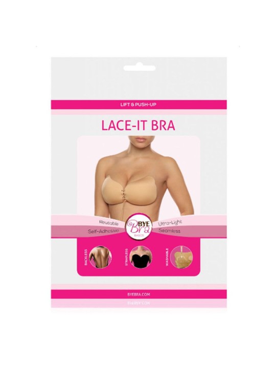 BYE BRA LACE IT REALZADOR PUSH UP BEIGE COPA C