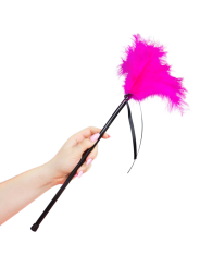 SECRETPLAY PLUMERO PLUMAS ROSA 40 CM