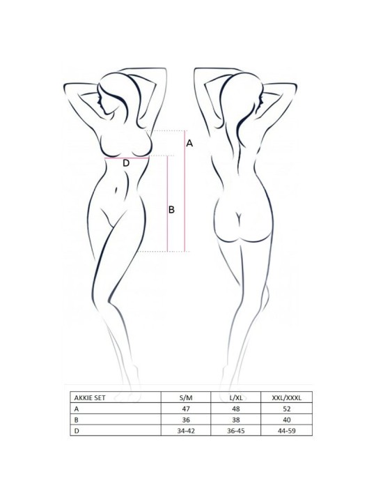 PASSION WOMAN AKKIE SET DISFRAZ ENFERMERA L XL