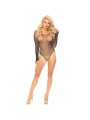 LEG AVENUE BODY REJILLA CRISTALIZADA VERDE