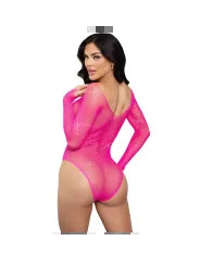 LEG AVENUE BODY REJILLA CRISTALIZADA VERDE