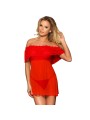SUBBLIME DRESSES VESTIDO CORTO TANGA ROJO L XL