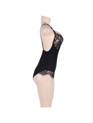 SUBBLIME TEDDY CON FRANJAS NEGRO TALLA GRANDE