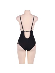 SUBBLIME TEDDY CON FRANJAS NEGRO TALLA GRANDE