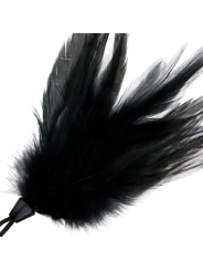 DARKNESS PLUMA ESTIMULADORA NEGRO 17 CM