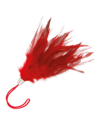 DARKNESS PLUMA ESTIMULADORA ROJO 17CM