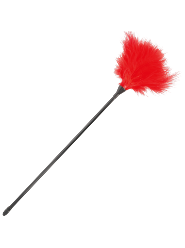 DARKNESS PLUMA ESTIMULADORA ROJO 42CM