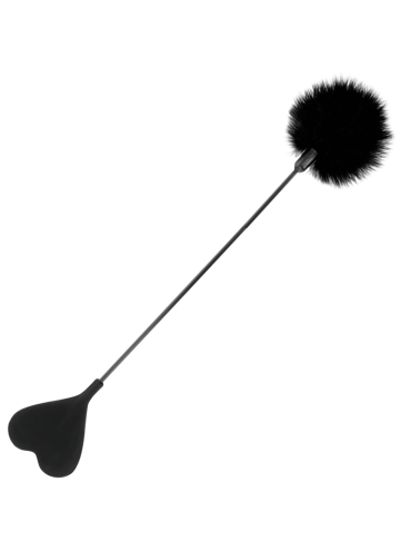 DARKNESS FUSTA CON PLUMA LOVE NEGRO 40 CM