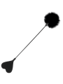 DARKNESS FUSTA CON PLUMA LOVE NEGRO 40 CM
