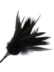 DARKNESS FUSTA CON PLUMA NEGRO