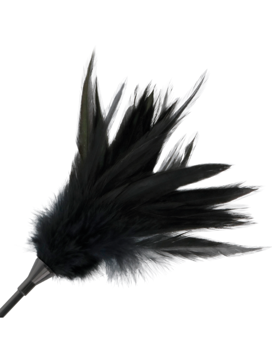 DARKNESS FUSTA CON PLUMA NEGRO