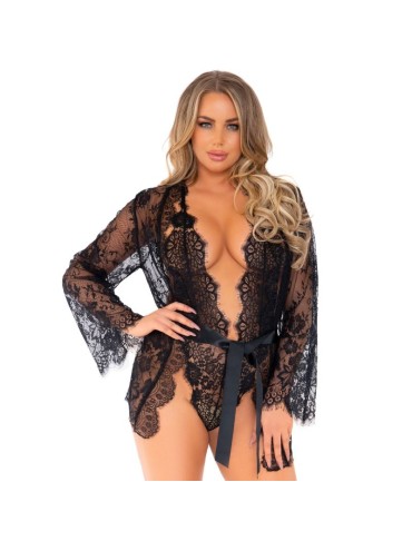 LEG AVENUE SET CON TEDDY Y BATA S