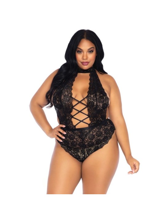 LEG AVENUE TEDDY ABERTURA FRONTAL TALLA GRANDE