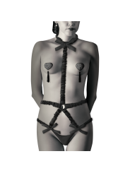 COQUETTE CHIC DESIRE LINGERIE SET CON PEZONERAS DELUXE