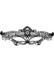 COQUETTE CHIC DESIRE ANTIFAZ ENCAJE NEGRO FINO
