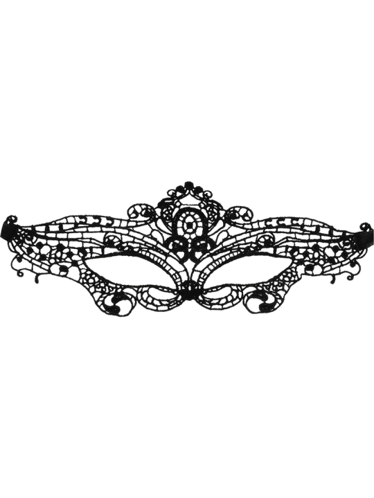 COQUETTE CHIC DESIRE ANTIFAZ ENCAJE NEGRO FINO