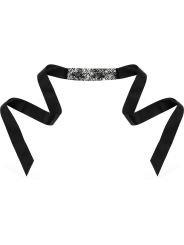 COQUETTE CHIC DESIRE ANTIFAZ ENCAJE NEGRO CINTA