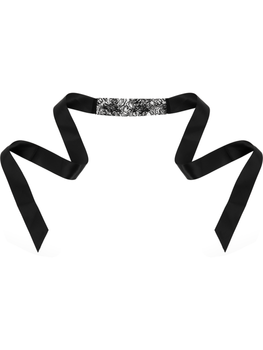 COQUETTE CHIC DESIRE ANTIFAZ ENCAJE NEGRO CINTA