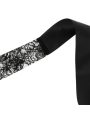 COQUETTE CHIC DESIRE ANTIFAZ ENCAJE NEGRO CINTA