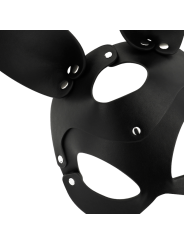 COQUETTE CHIC DESIRE MASCARA CUERO VEGANO CON OREJAS DE CONEJO