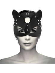 COQUETTE CHIC DESIRE MASCARA CUERO VEGANO CON OREJAS DE GATO