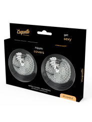 COQUETTE CHIC DESIRE CUBRE PEZONES SILVER