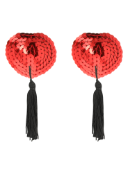COQUETTE CHIC DESIRE CUBRE PEZONES ROJO