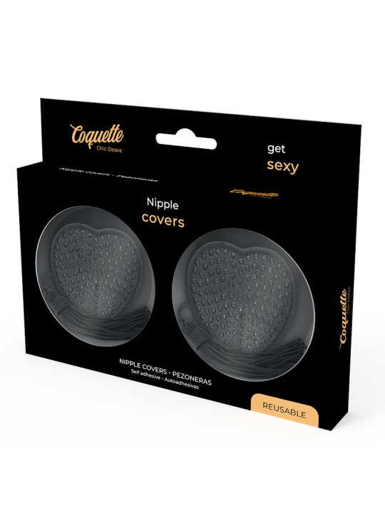 COQUETTE CHIC DESIRE CUBRE PEZONES NEGRO