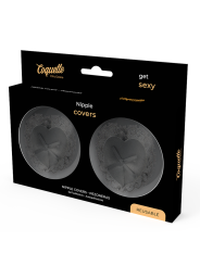 COQUETTE CHIC DESIRE CUBRE PEZONES LACE NEGRO