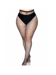 LEG AVENUE MEDIAS EN RED NEGRO TALLA GRANDE