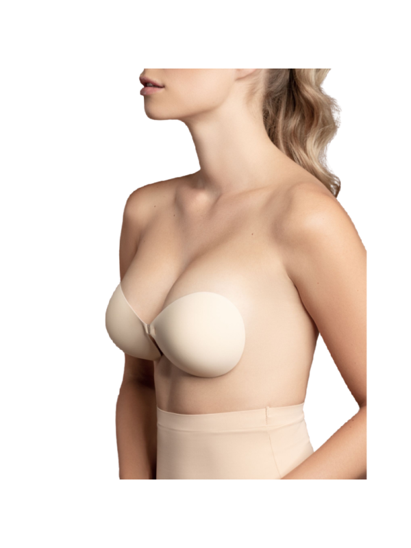 BYE BRA SUJETADOR INVISIBLE BEIGE COPA D
