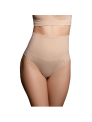 BYE BRA FAJA SIN COSTURAS ESTILO TANGA BEIGE TALLA M