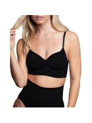 BYE BRA MEDIUM CONTROL SUJETADOR SIN COSTURAS NEGRO TALLA S