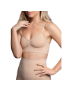 BYE BRA MEDIUM CONTROL SUJETADOR SIN COSTURAS NEGRO TALLA S