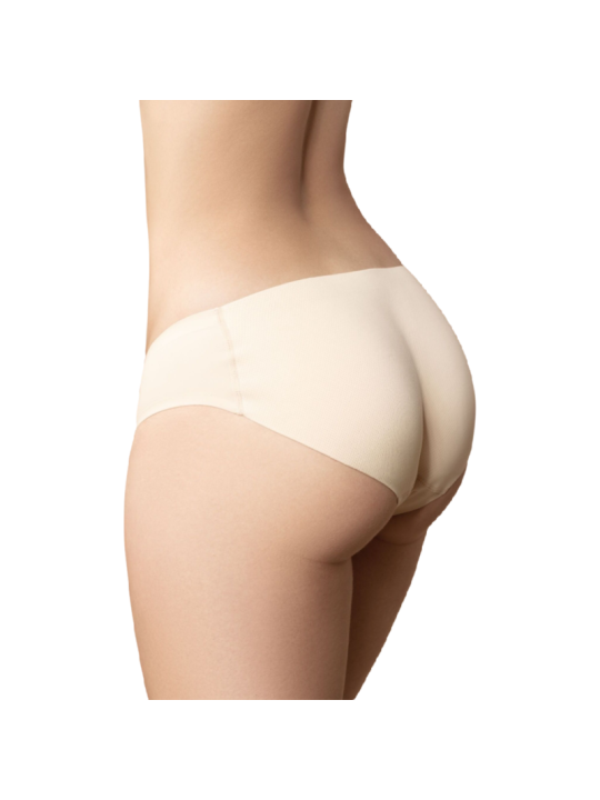 BYE BRA PANTIES BAJOS CON RELLENO NALGAS L