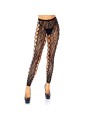 LEG AVENUE FOOTLESS CROTHLESS TIGHTS ONE SIZE