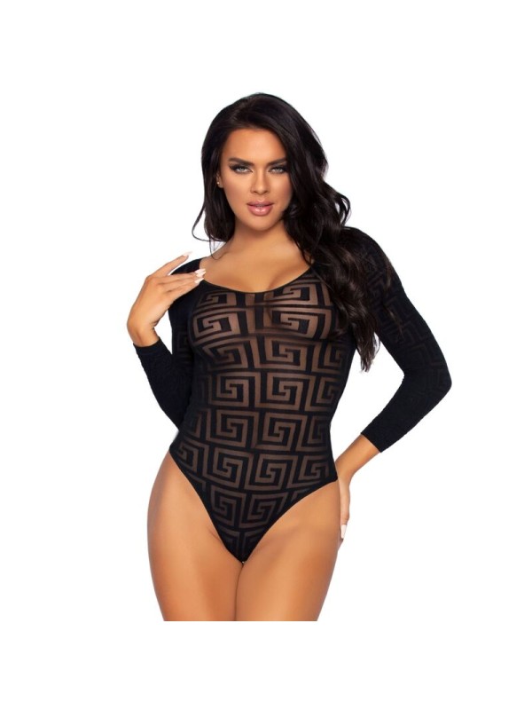 LEG AVENUE TEDDY DISENO MOSAICO TALLA UNICA