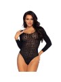 LEG AVENUE TEDDY DISENO MOSAICO TALLA UNICA
