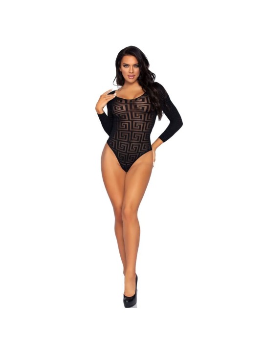 LEG AVENUE TEDDY DISENO MOSAICO TALLA UNICA