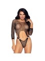 LEG AVENUE BODY TANGA DE MANGA LARGA TALLA UNICA BLANCO