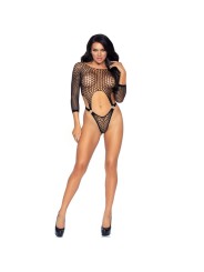 LEG AVENUE BODY TANGA DE MANGA LARGA TALLA UNICA BLANCO
