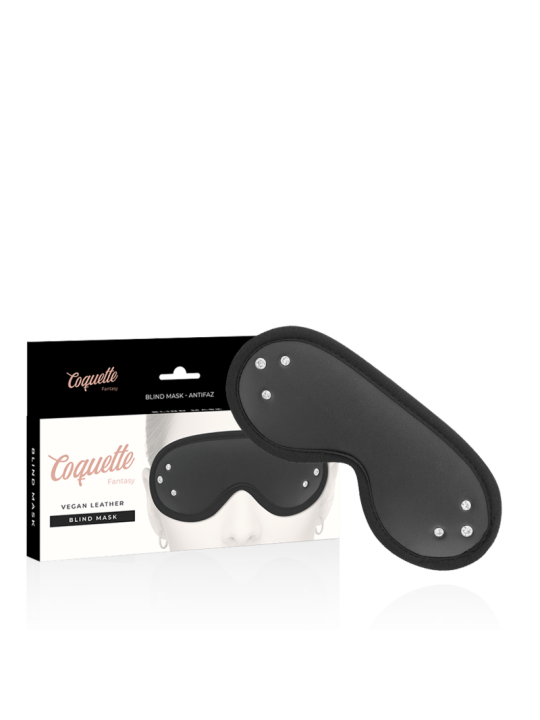 COQUETTE CHIC DESIRE FANTASY ANTIFAZ CUERO VEGANO CON FORRO DE NEOPRENO