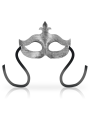 OHMAMA MASKS ANTIFAZ FLOR DE LIS SILVER