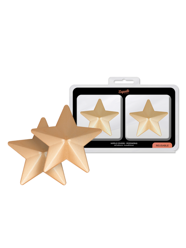 COQUETTE CHIC DESIRE CUBRE PEZONES METAL ESTRELLAS